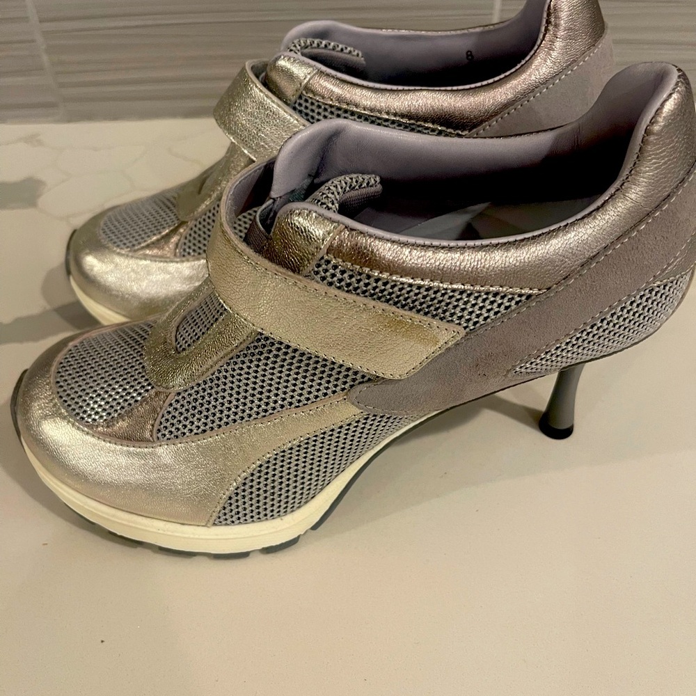 Sneex are the absolute best in high heels and sneaker combinations.